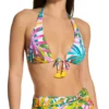 Bleu Rod Beattie Fantasy Island Tall Triangle Bikini Swim Top FI23104