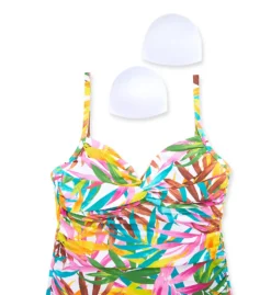 Bleu Rod Beattie Fantasy Island Twist Front Tankini Swim Top FI23457 -Allure Wear Shop bleu rod beattie bleu01 fi23457 cs5