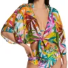 Bleu Rod Beattie Fantasy Island Chiffon Shirt Cover Up FI23866 -Allure Wear Shop bleu rod beattie bleu01 fi23866 gs