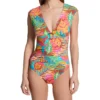 Bleu Rod Beattie The Heat Is On Cap Sleeve Mio One Piece Swimsuit HT23206 -Allure Wear Shop bleu rod beattie bleu01 ht23206 gs