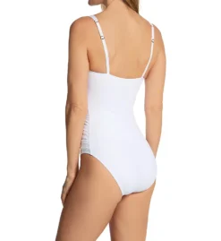 Bleu Rod Beattie Kore Shirred Bandeau Mio One Piece Swimsuit K00978 -Allure Wear Shop bleu rod beattie bleu01 k00978 bs