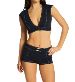 Bleu Rod Beattie A Fine Line Boy Short Swim Bottom L23519 -Allure Wear Shop bleu rod beattie bleu01 l23519 cs1