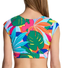 Bleu Rod Beattie Life Of The Party Tie Front Crop Swim Top LP23199 -Allure Wear Shop bleu rod beattie bleu01 lp23199 bs