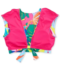 Bleu Rod Beattie Life Of The Party Tie Front Crop Swim Top LP23199 -Allure Wear Shop bleu rod beattie bleu01 lp23199 cs5