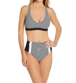 Bleu Rod Beattie Inside The Lines High Waist Swim Bottom N21906 -Allure Wear Shop bleu rod beattie bleu01 n21906 cs1