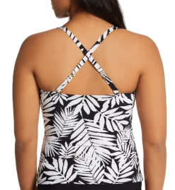 Bleu Rod Beattie Urban Oasis Tie Front Tankini Swim Top O22401D -Allure Wear Shop bleu rod beattie bleu01 o22401d cs1