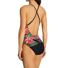 Bleu Rod Beattie Return To Rio High Neck Keyhole One Piece Swimsuit RR22204 -Allure Wear Shop bleu rod beattie bleu01 rr22204 bs