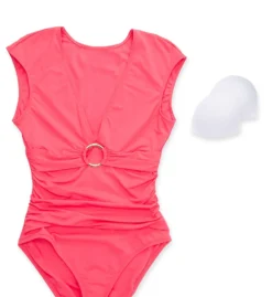 Bleu Rod Beattie Ring Me Up Cap Sleeve One Piece Swimsuit RU22206 -Allure Wear Shop bleu rod beattie bleu01 ru22206 cs6