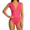 Bleu Rod Beattie Ring Me Up Cap Sleeve One Piece Swimsuit RU22206 -Allure Wear Shop bleu rod beattie bleu01 ru22206 gs