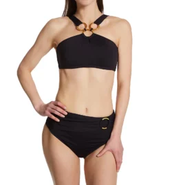 Bleu Rod Beattie Ring Me Up High Waist Draped Swim Bottom RU22508 -Allure Wear Shop bleu rod beattie bleu01 ru22508 cs1