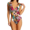 Bleu Rod Beattie Run Wild Cap Sleeve One Piece Swimsuit RW22767 -Allure Wear Shop bleu rod beattie bleu01 rw22767 gs