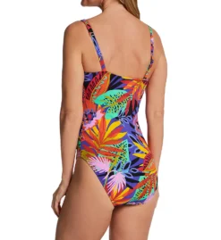 Bleu Rod Beattie Night Safari One Shoulder Mio One Piece Swimsuit S23785 -Allure Wear Shop bleu rod beattie bleu01 s23785 bs