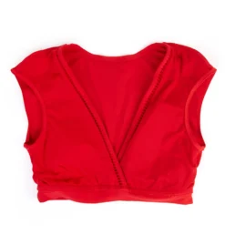 Bleu Rod Beattie Behind The Seams Cap Sleeve Crop Swim Top SM22691 -Allure Wear Shop bleu rod beattie bleu01 sm22691 cs5