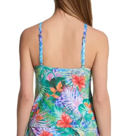 Bleu Rod Beattie Tropical Flight High Neck Tankini Swim Top TF23271 -Allure Wear Shop bleu rod beattie bleu01 tf23271 bs