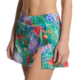 Bleu Rod Beattie Tropical Flight High Waisted Skirt Swim Bottom TF23507 -Allure Wear Shop bleu rod beattie bleu01 tf23507 fs