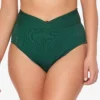 Bleu Rod Beattie Walk The Line High Waist Cross Band Swim Bottom WL22930 -Allure Wear Shop bleu rod beattie bleu01 wl22930 gs