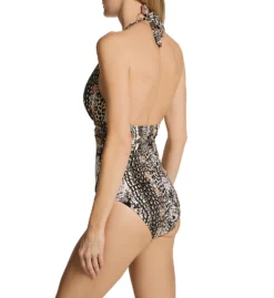Bleu Rod Beattie Walk On The Wild Side Plunge One Piece Swimsuit WS22747 -Allure Wear Shop bleu rod beattie bleu01 ws22747 bs