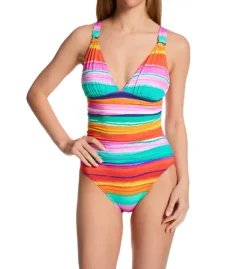 Bleu Rod Beattie Winning Streak OTS Plunge Mio One Piece Swimsuit WS23225