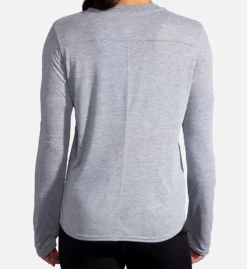 Brooks Distance DriLayer Solid Long Sleeve T-Shirt 221471 -Allure Wear Shop brooks movc01 221471 bs