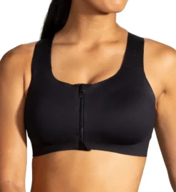 Brooks Dare Zip Front 2.0 DriLayer Sports Bra 350083