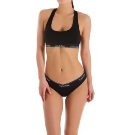 Calvin Klein Modern Cotton Unlined Racerback Bralette F3785 -Allure Wear Shop calvin klein cal001 f3785 cs2
