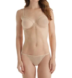Calvin Klein Sheer Marquisette Unlined Demi Underwire Bra QF1680 -Allure Wear Shop calvin klein cal001 qf1680 cs1