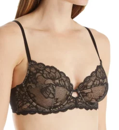 Calvin Klein Seductive Comfort With Lace Multi Part Cup Bra QF1741