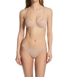 Calvin Klein Sheer Marquisette Lightly Lined Demi Bra QF6875 -Allure Wear Shop calvin klein cal001 qf6875 cs3
