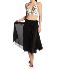 Carmen Marc Valvo Solids Mesh Swing Skirt Swim Cover Up C2A926 -Allure Wear Shop carmen marc valvo cmv01 c2a926 cs1