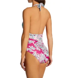 Carmen Marc Valvo Bellagio Paisley Scarf Tie One Piece Swimsuit C2J434 -Allure Wear Shop carmen marc valvo cmv01 c2j434 bs