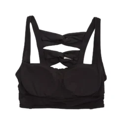 Carmen Marc Valvo Twisted Ties Square Neck Twist Back Crop Swim Top C66430 -Allure Wear Shop carmen marc valvo cmv01 c66430 cs5