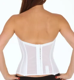 Carnival Full Figure Satin Torsolette Bra 424 -Allure Wear Shop carnival carn01 424 bs