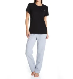 Champion Fleece Open Bottom Pant With Front Pockets M1064 -Allure Wear Shop champion chmp01 m1064 cs2