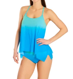 Coco Reef Sunset Fade Current Mesh Layer Tankini Swim Top U66035 -Allure Wear Shop coco reef coco01 u66035 cs2