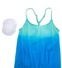 Coco Reef Sunset Fade Current Mesh Layer Tankini Swim Top U66035 -Allure Wear Shop coco reef coco01 u66035 cs6