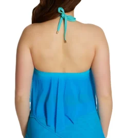 Coco Reef Sunset Fade Aura Mesh High Neck Tankini Swim Top U66219 -Allure Wear Shop coco reef coco01 u66219 bs