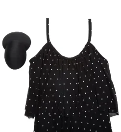 Coco Reef Metallic Dot True Mesh Layer Tankini Swim Top U70425 -Allure Wear Shop coco reef coco01 u70425 cs6