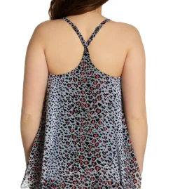 Coco Reef Wild Card Current Mesh Layer Tankini Swim Top U73035 -Allure Wear Shop coco reef coco01 u73035 bs