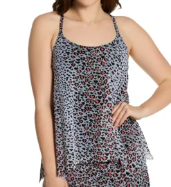 Coco Reef Wild Card Current Mesh Layer Tankini Swim Top U73035