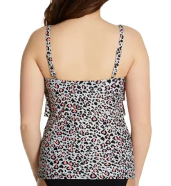 Coco Reef Wild Card Aura Ruffle Bra Sized Tankini Swim Top U73075 -Allure Wear Shop coco reef coco01 u73075 bs