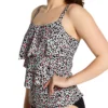 Coco Reef Wild Card Aura Ruffle Bra Sized Tankini Swim Top U73075 -Allure Wear Shop coco reef coco01 u73075 gs