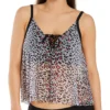 Coco Reef Wild Card Femme Mesh Layer Tankini Swim Top U73299 -Allure Wear Shop coco reef coco01 u73299 gs