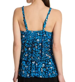 Coco Reef Antibes Leopard True Mesh Layer Tankini Swim Top U76425 -Allure Wear Shop coco reef coco01 u76425 bs