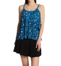 Coco Reef Antibes Leopard True Mesh Layer Tankini Swim Top U76425 -Allure Wear Shop coco reef coco01 u76425 cs1