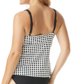 Coco Reef Riviera Dot Ultra Fit Bra Sized Tankini Swim Top U78685 -Allure Wear Shop coco reef coco01 u78685 bs