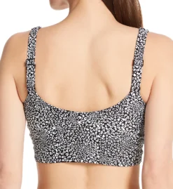 Coco Reef St. Tropez Leopard Knock Out Shirred Bikini Top U80461 -Allure Wear Shop coco reef coco01 u80461 bs