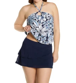 Coco Reef Classic Solids Skirted Short Swim Bottom U95126 -Allure Wear Shop coco reef coco01 u95126 cs3