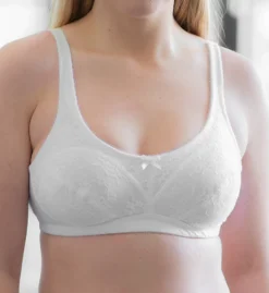 Cortland Intimates Full Figure Cotton Lining Bra 7224