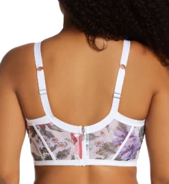 Cosabella Sardegna Printed Curvy Plunge Longline Bra SAR1162 -Allure Wear Shop cosabella cos001 sar1162 bs