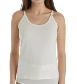 Cottonique Latex Free Organic Cotton Camisole W12217 -Allure Wear Shop cottonique cot01 w12217 fs